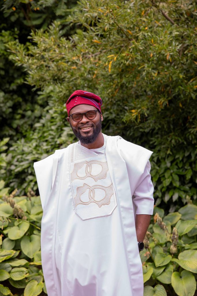 Olakunle Ajayi from AfroConnectNZ posing for the camera