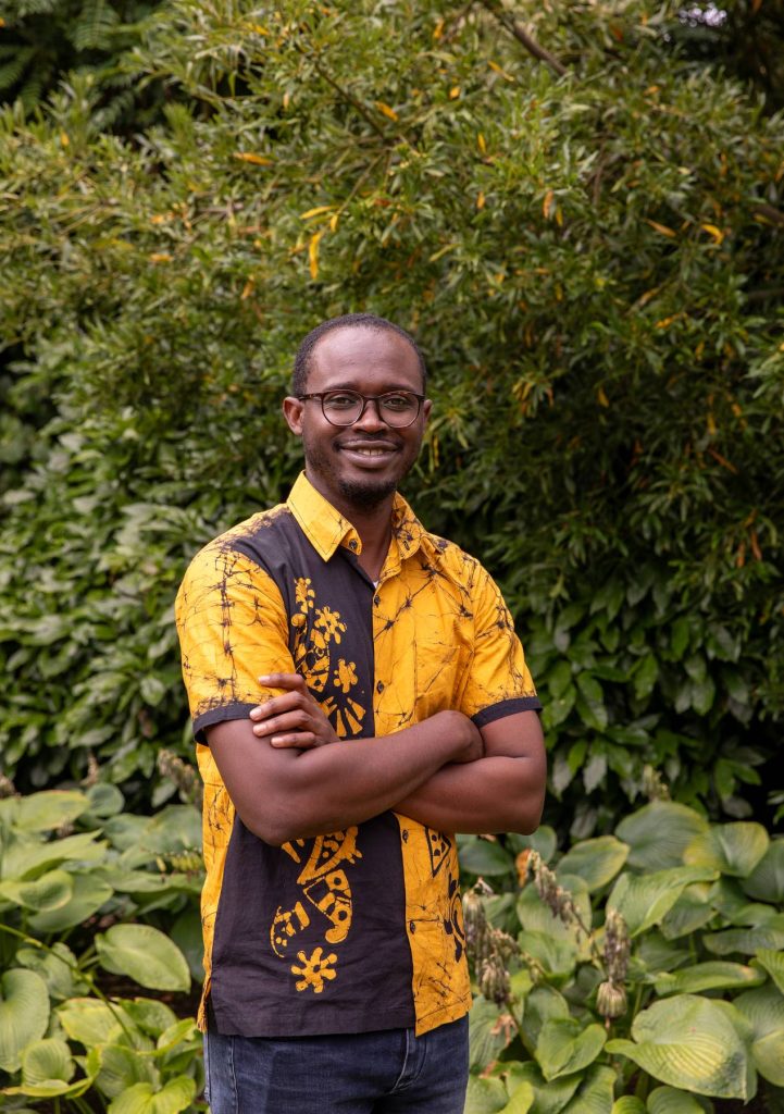Akeem Iyanda from AfroConnectNZ posing for the camera