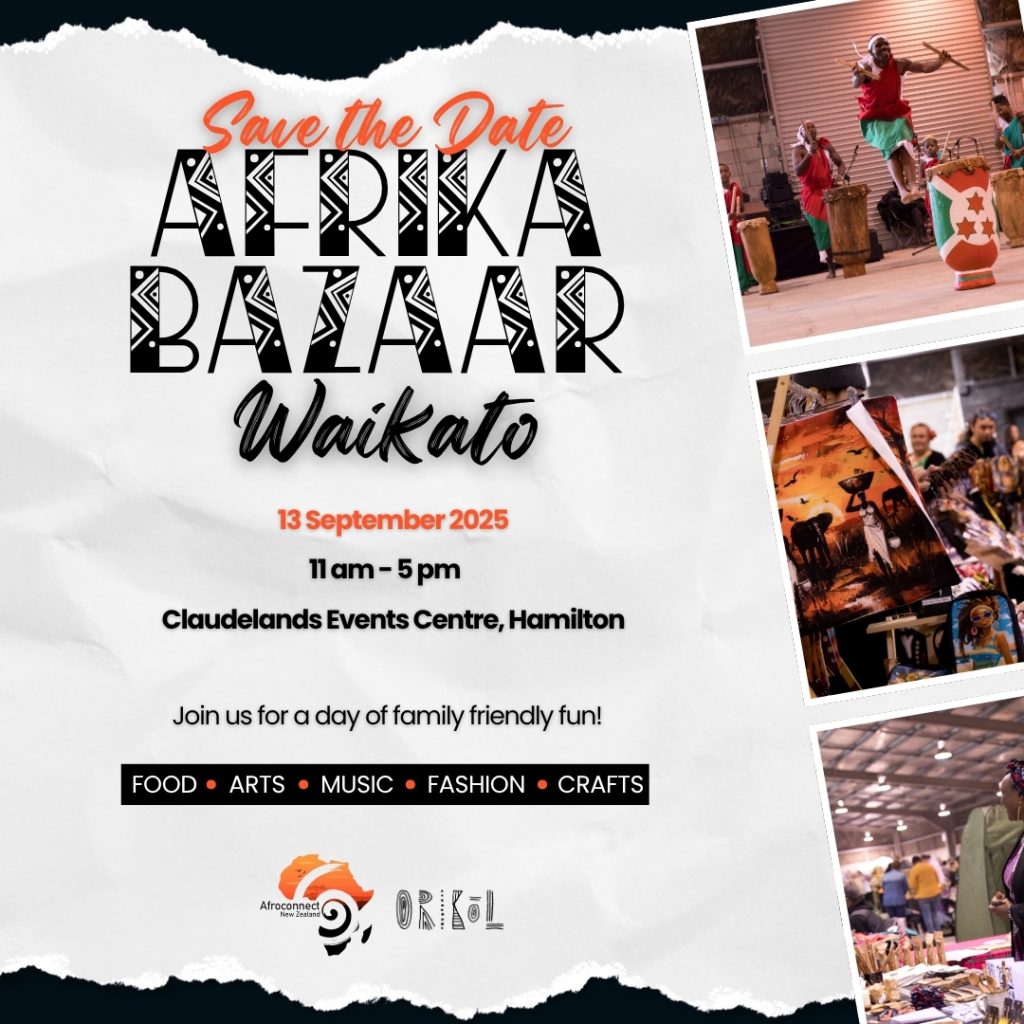 Africa Bazaar 2025 Poster Square Format
