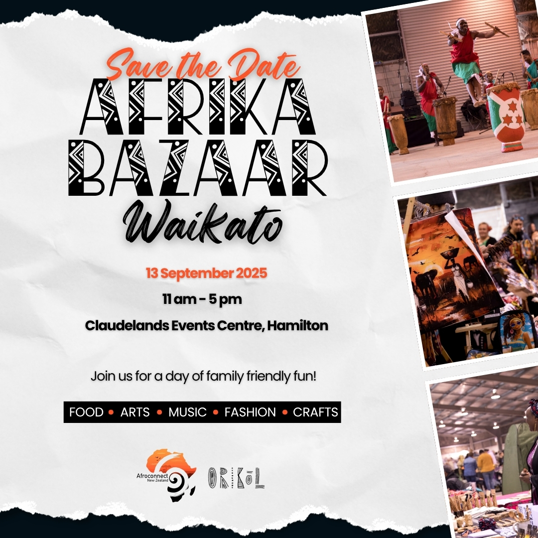Africa Bazaar 2025 Poster Square Format