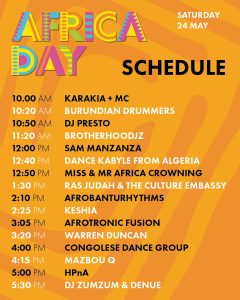 Africa Day 2025 Auckland 4 africa day 2025 auckland schedule